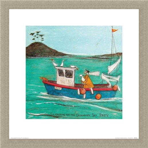 Framed Framed Searching For The Legendary Sea Pasty - Sam Toft
