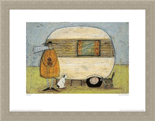 Framed Framed Home From Home - Sam Toft