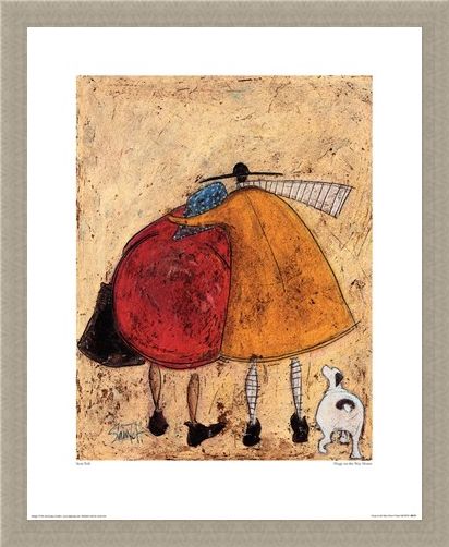 Framed Framed Hugs On The Way Home - Sam Toft