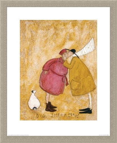 Framed Framed Big Smackeroo! - Sam Toft