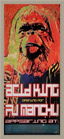 Framed Framed Acid King / Fu Manchu - Frank Kozik