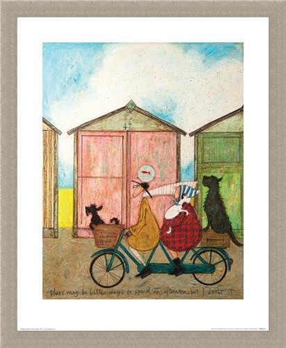 Framed Framed There may be Better Ways to Spend an Afternoon - Sam Toft