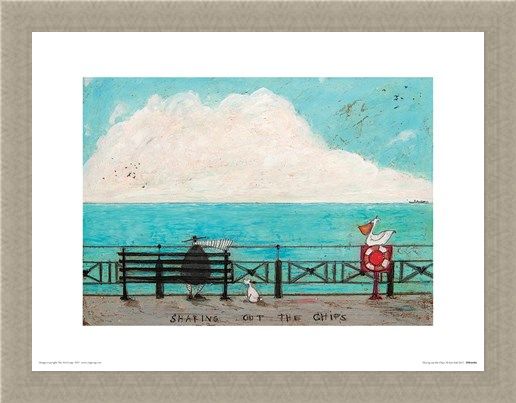 Framed Framed Sharing Out The Chips - Sam Toft