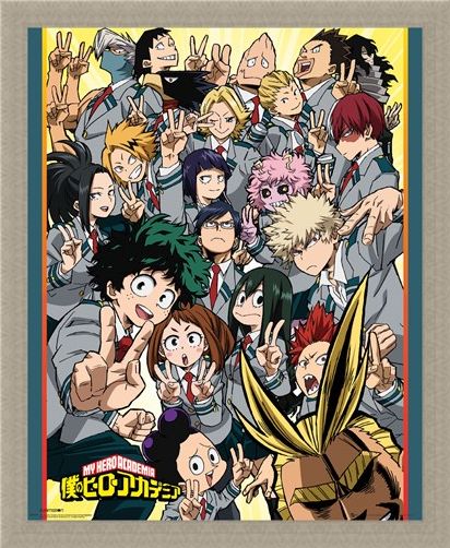 Framed Framed School Compilation - My Hero Academia