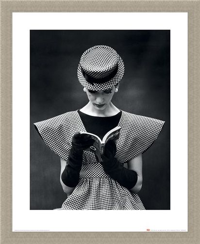 Framed Framed Wide Shoulder Fashion 1959 - Time Life