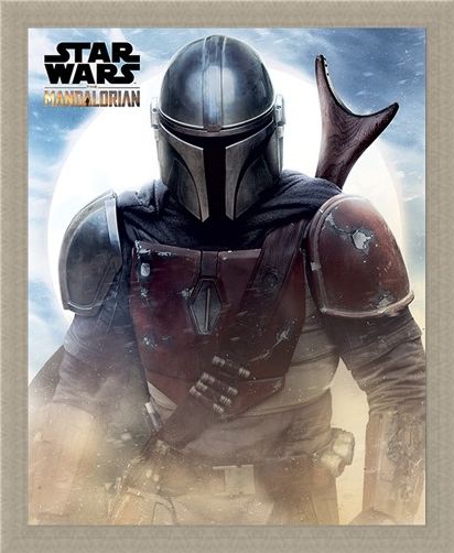 Framed Framed Sand - Star Wars: The Mandalorian