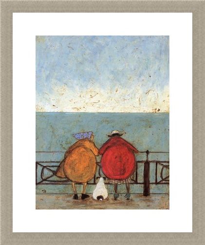 Framed Framed Doris Earwigging - Sam Toft
