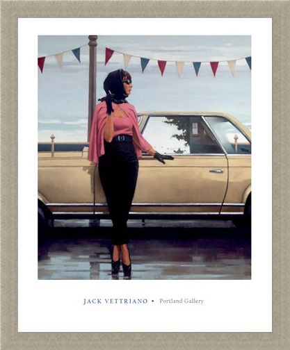 Framed Framed Suddenly One Summer - Jack Vettriano