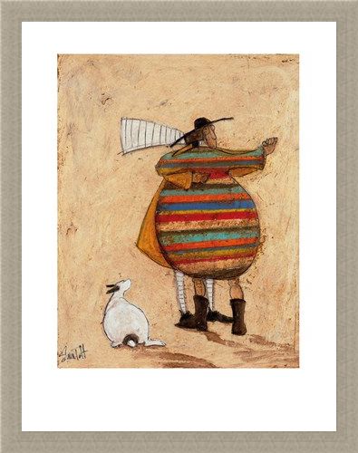 Framed Framed Dancing Cheek to Cheeky - Sam Toft