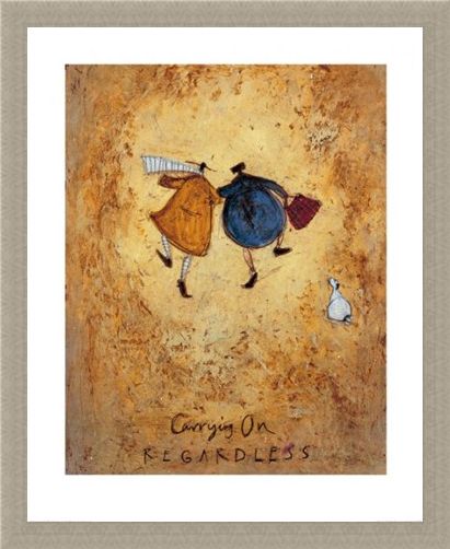 Framed Framed Carrying On Regardless - Sam Toft