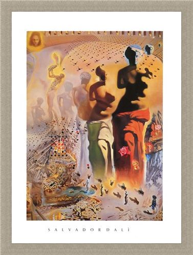 Framed Framed The Hallucinogenic Toreador - Salvador Dali