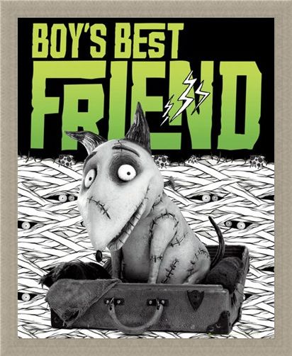 Framed Framed Boy's Best Friend - Tim Burton's Frankenweenie