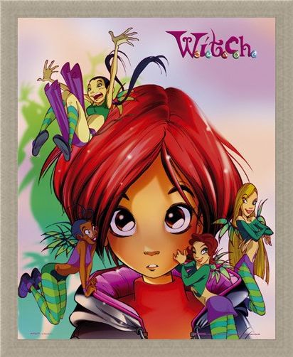 Framed Framed Will and Friends - Disney's W.I.T.C.H.