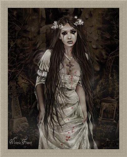 Framed Framed Anatheme The Vampire - Victoria Frances