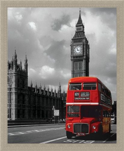 Framed Framed Westminster Icons - London Photography