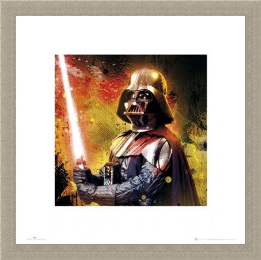 Framed Framed Darth Vader - Star Wars