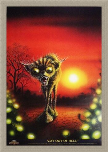 Framed Framed Cat Out of Hell - Danny Flynn