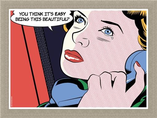 Framed Framed The Eternal Question - Pondering Pop Art