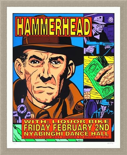 Framed Framed Hammerhead - Frank Kozik