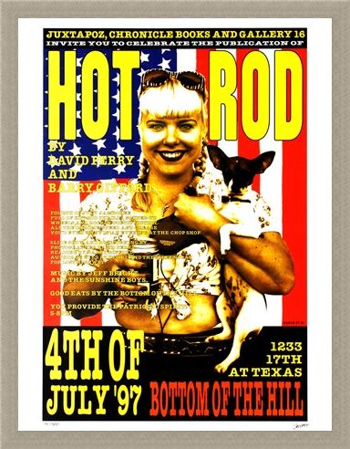 Framed Framed Hot Rod - Frank Kozik