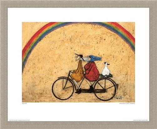 Framed Framed Somewhere Under A Rainbow - Sam Toft
