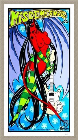 Framed Framed Misdemeanor - Frank Kozik