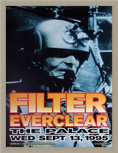 Framed Framed Filter supported by Everclear - Frank Kozik