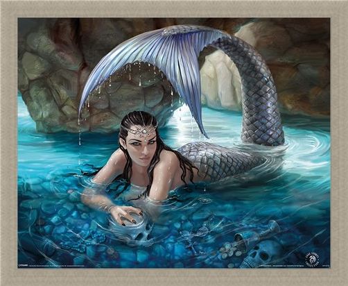 Framed Framed Hidden Depths - Anne Stokes