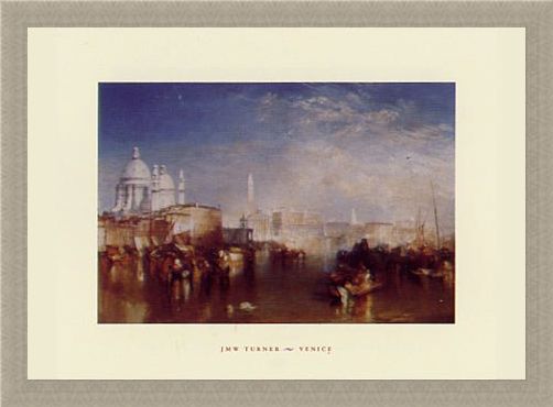 Framed Framed Venice, 1840 - Joseph Mallard William Turner