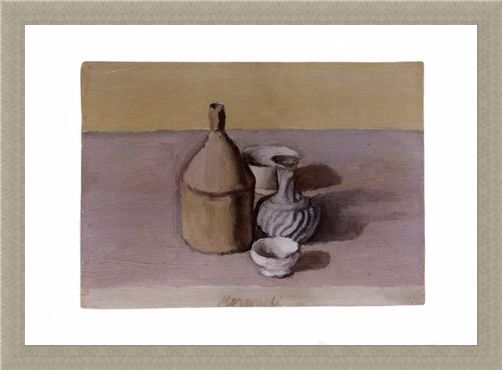 Framed Framed Flagon - Giorgio Morandi