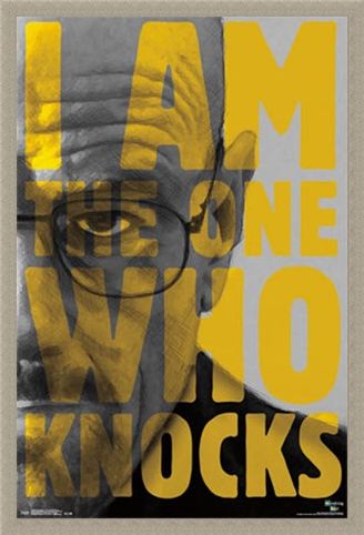 Framed Framed I Am The One Who Knocks - Breaking Bad