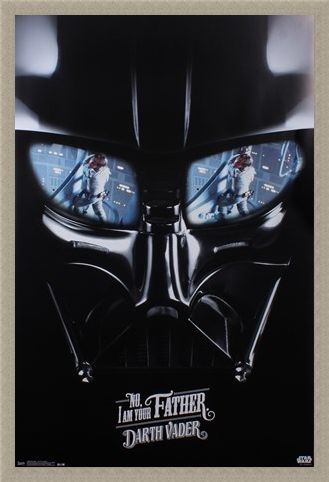 Framed Framed Darth Vader - I Am Your Father - Star Wars