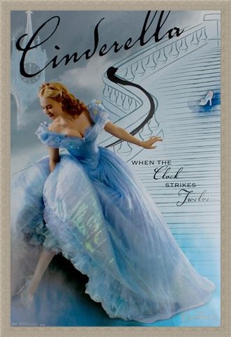 Framed Framed When The Clock Strikes Twelve - Cinderella