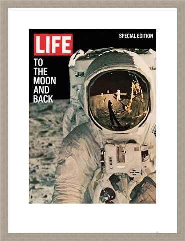 Framed Framed Life Cover - To the Moon and Back - Time Life