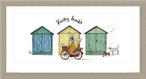 Framed Framed Visiting Friends - Sam Toft