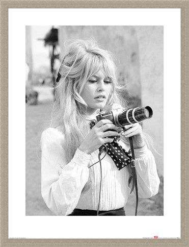 Framed Framed Brigitte Bardot - Camera - Time Life