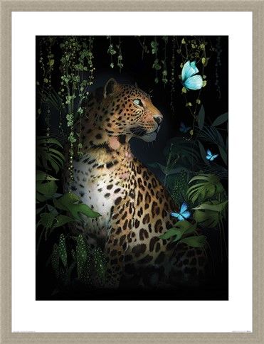 Framed Framed Leopard - Summer Thornton