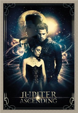 Framed Framed Jupiter Ascending - Mila Kunis and Channing Tatum