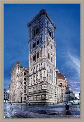 Framed Framed Cattedrale di Santa Maria del Fiore - Florence Cathedral