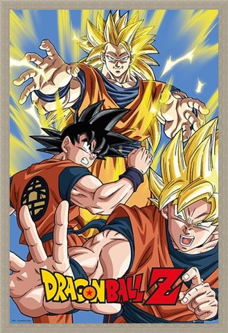 Framed Framed Super Saiyan Goku - Dragon Ball Z