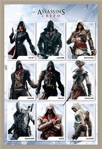 Framed Framed The Brotherhood Evolution - Assassins Creed