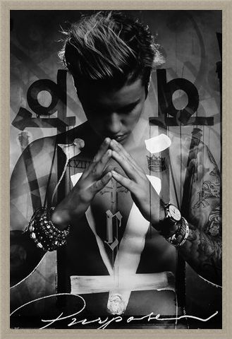 Framed Framed Purpose - Justin Bieber