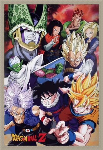 Framed Framed Cell Saga - Dragon Ball Z