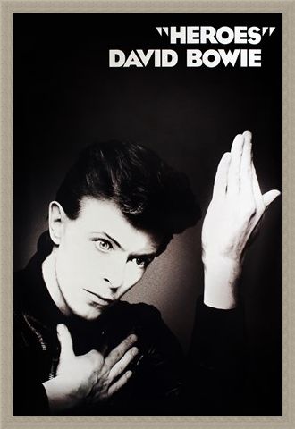 Framed Framed Heroes - David Bowie