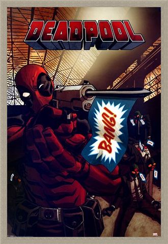 Framed Framed Bang! - Deadpool