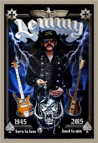 Framed Framed Lemmy Commemorative - Motorhead