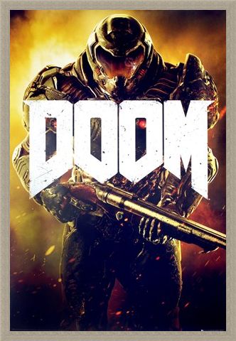 Framed Framed UAC Marine - Doom