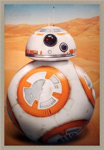 Framed Framed BB-8 Episode VII - Star Wars