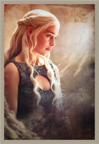 Framed Framed Mother Of Dragons - Game Of Thrones