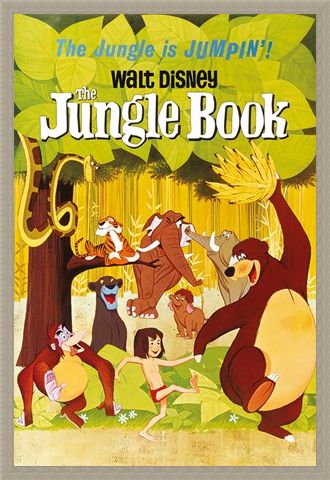 Framed Framed The Jungle Is Jumpin - Walt Disney The Jungle Book
